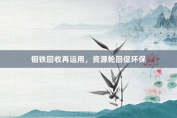 钼铁回收再运用，资源轮回促环保